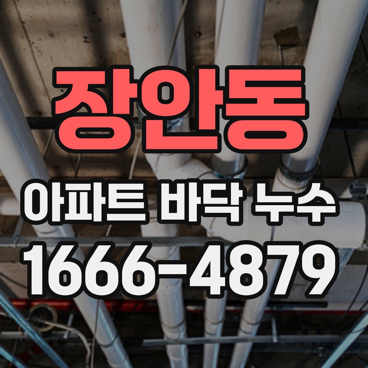 장안동 아파트 바닥 누수