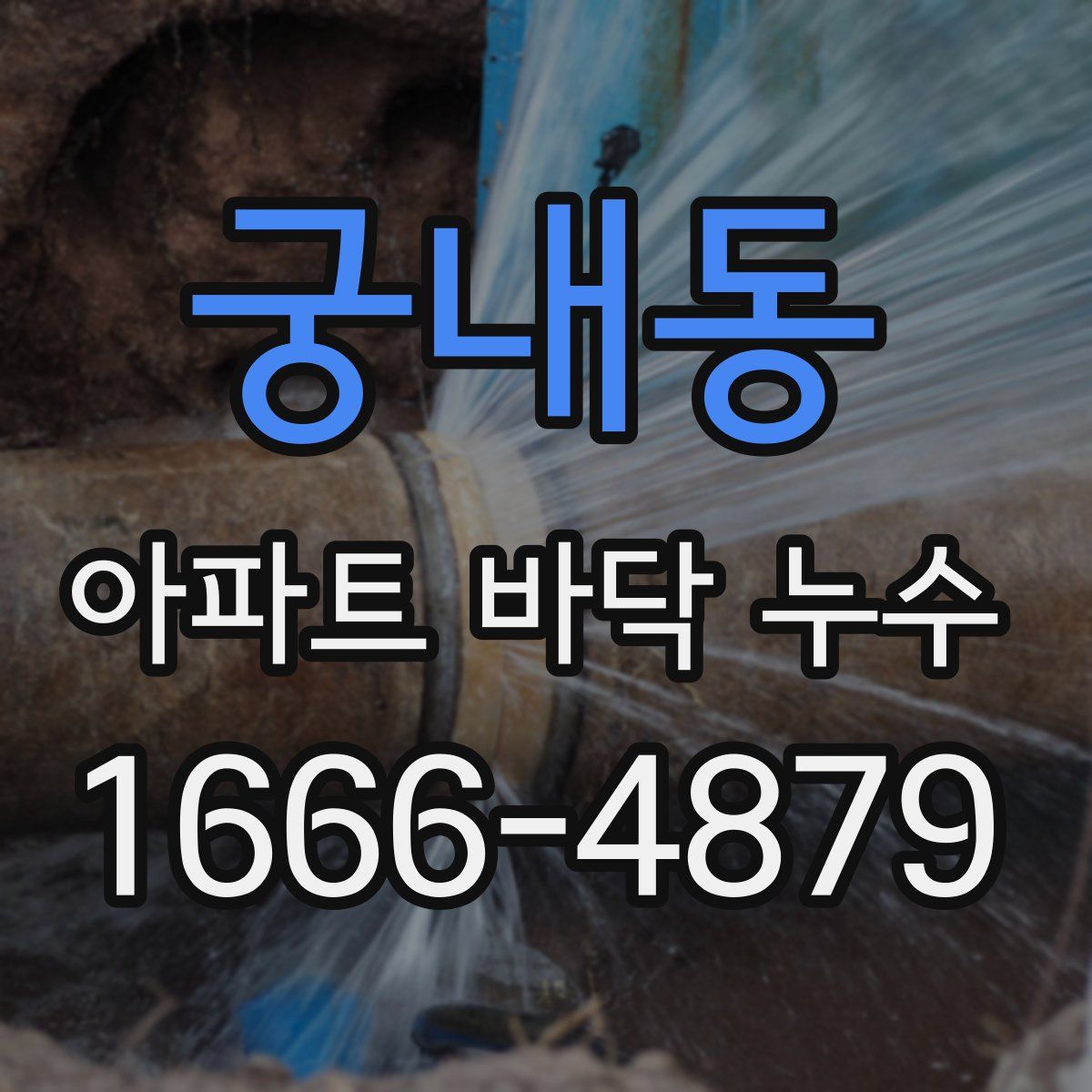 궁내동 아파트 바닥 누수