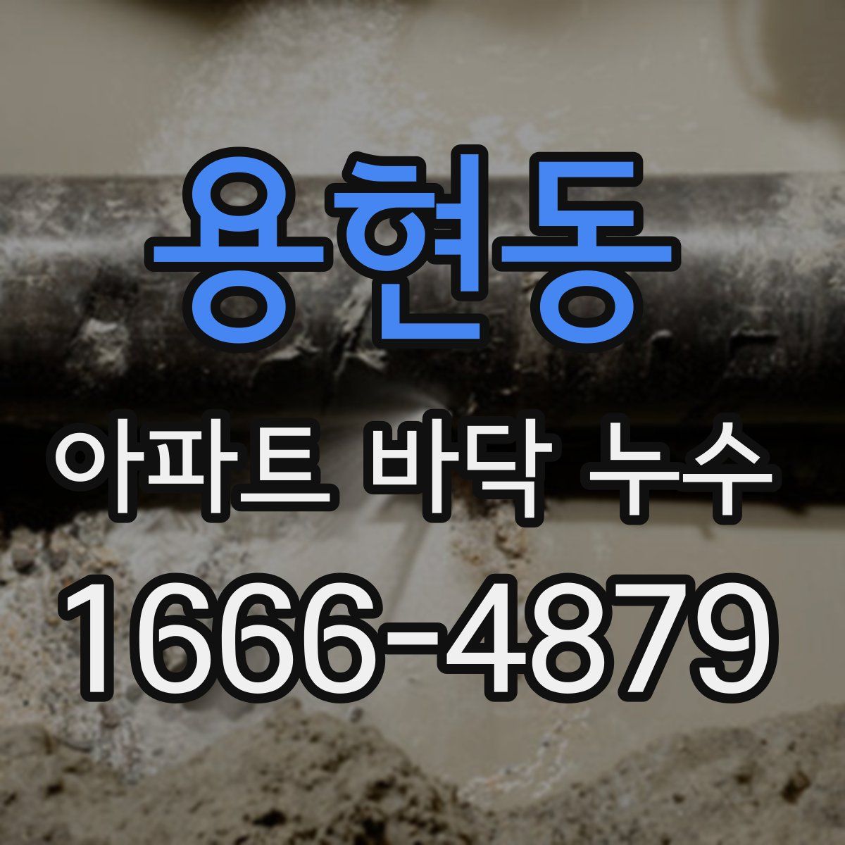 용현동 아파트 바닥 누수