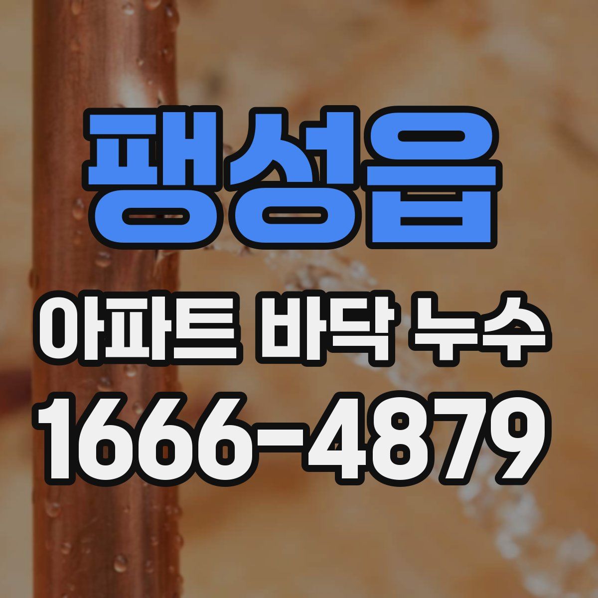 팽성읍 아파트 바닥 누수
