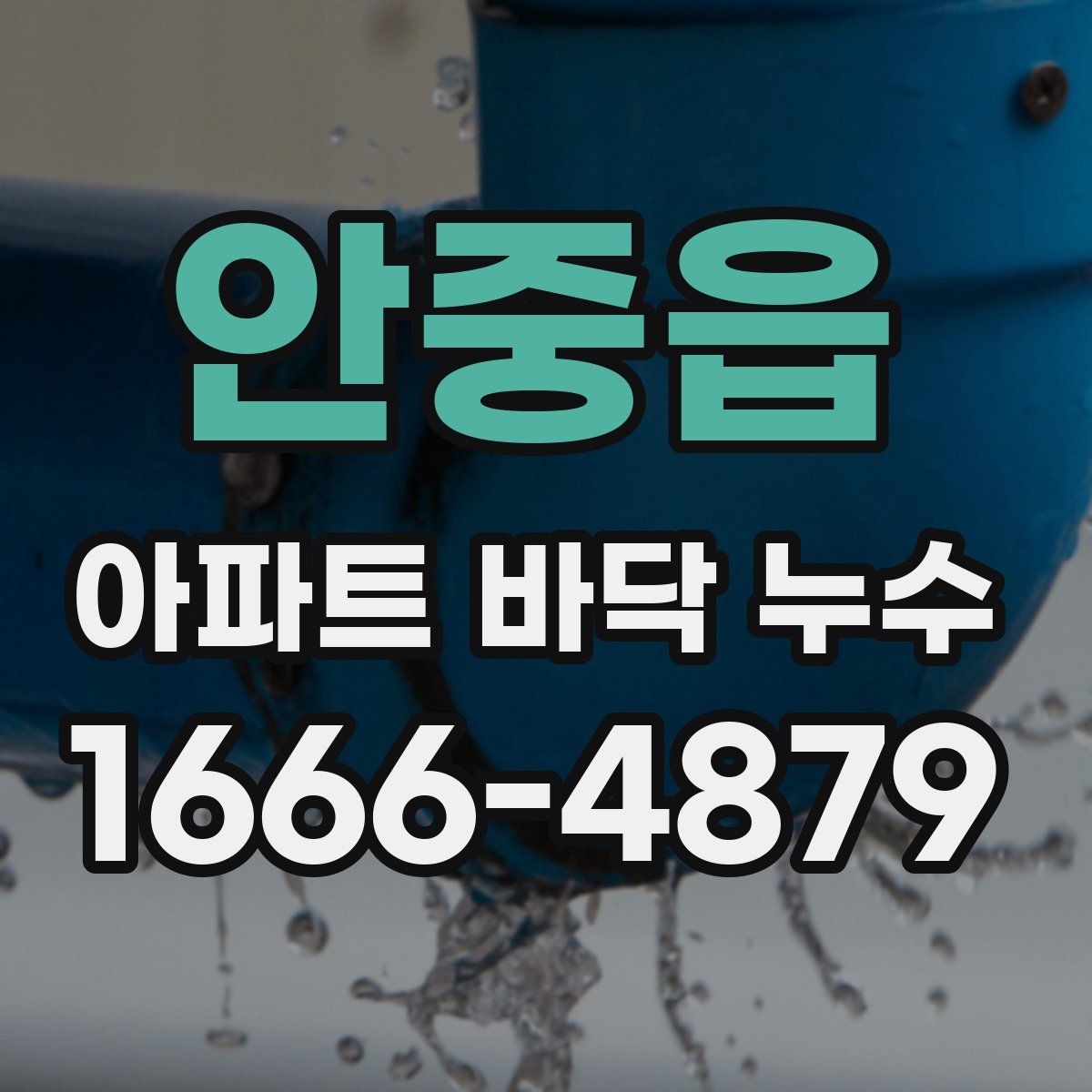 안중읍 아파트 바닥 누수