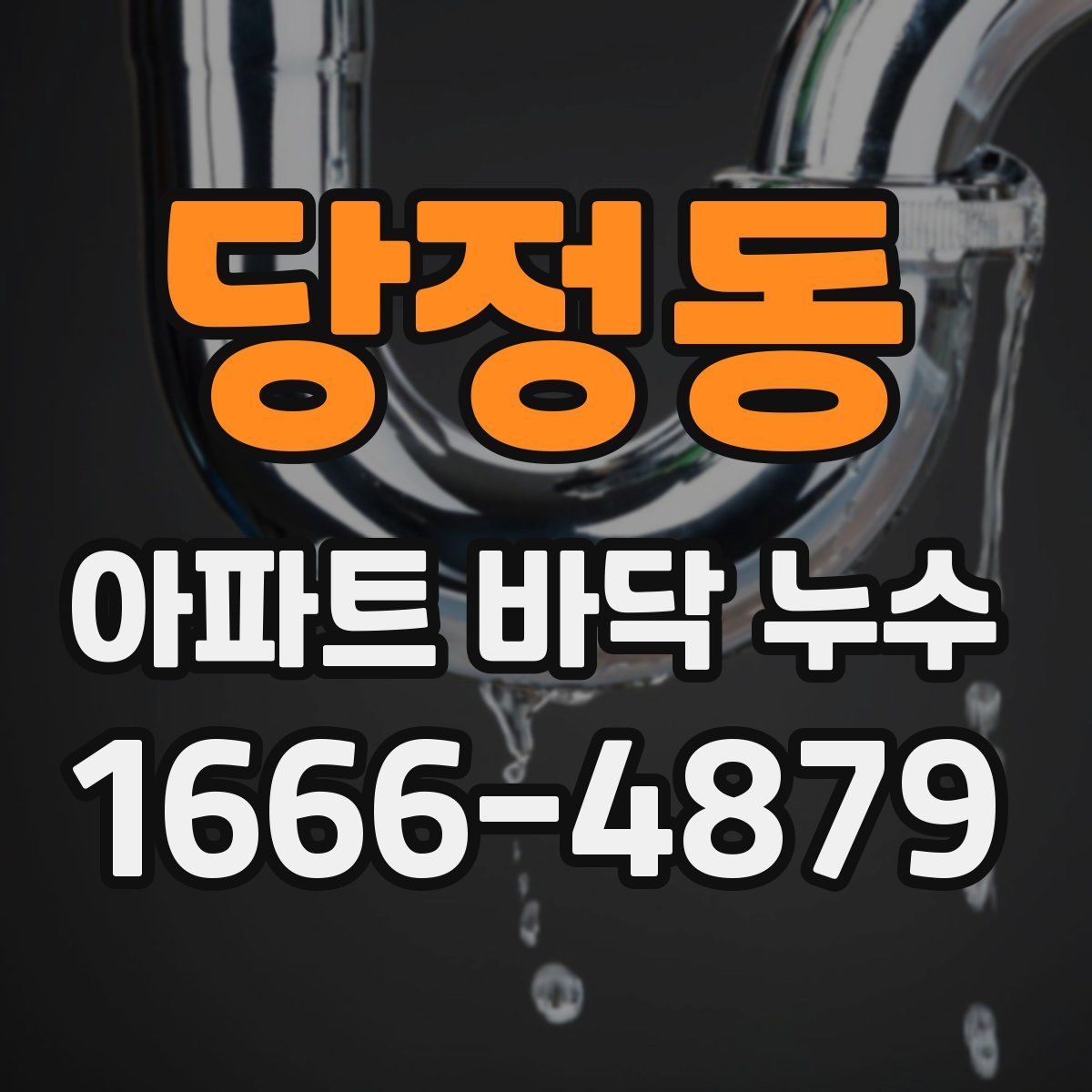 당정동 아파트 바닥 누수