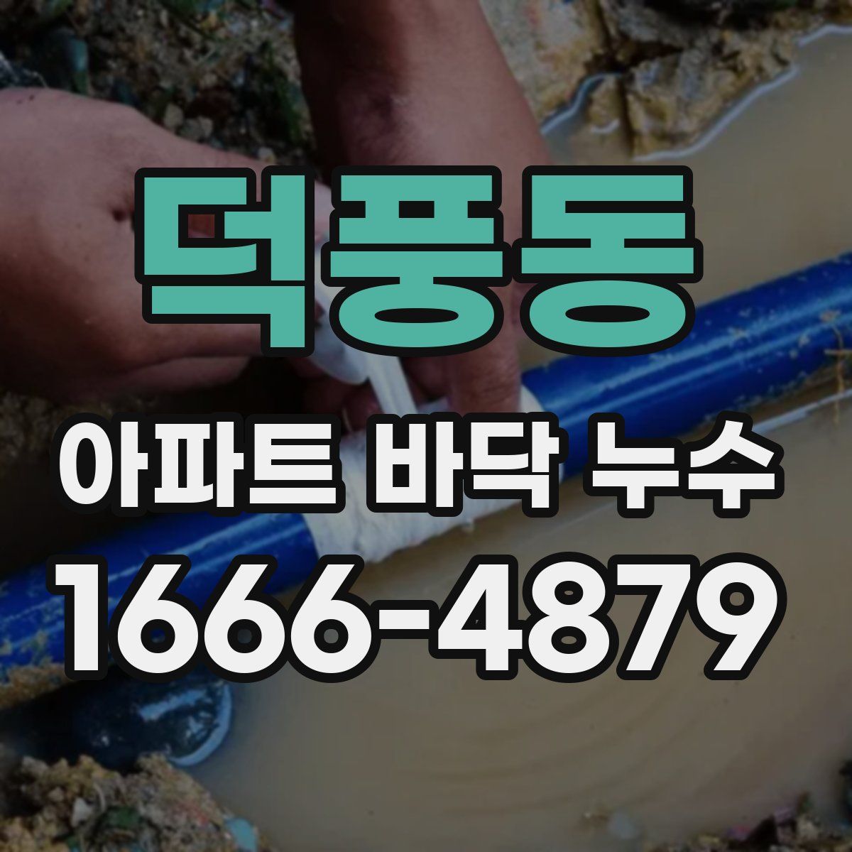 덕풍동 아파트 바닥 누수