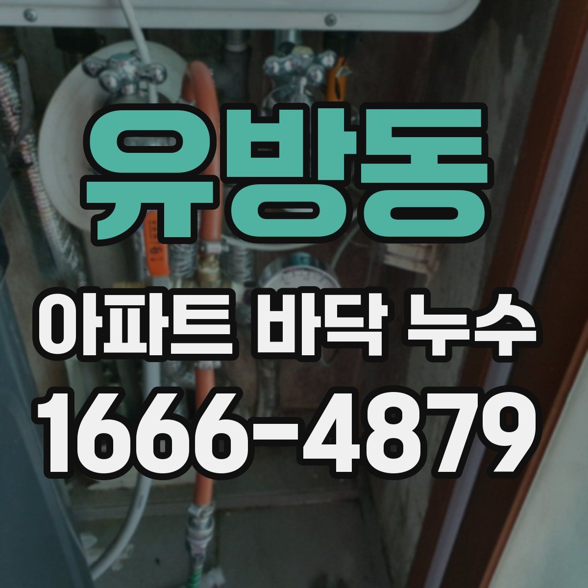 유방동 아파트 바닥 누수