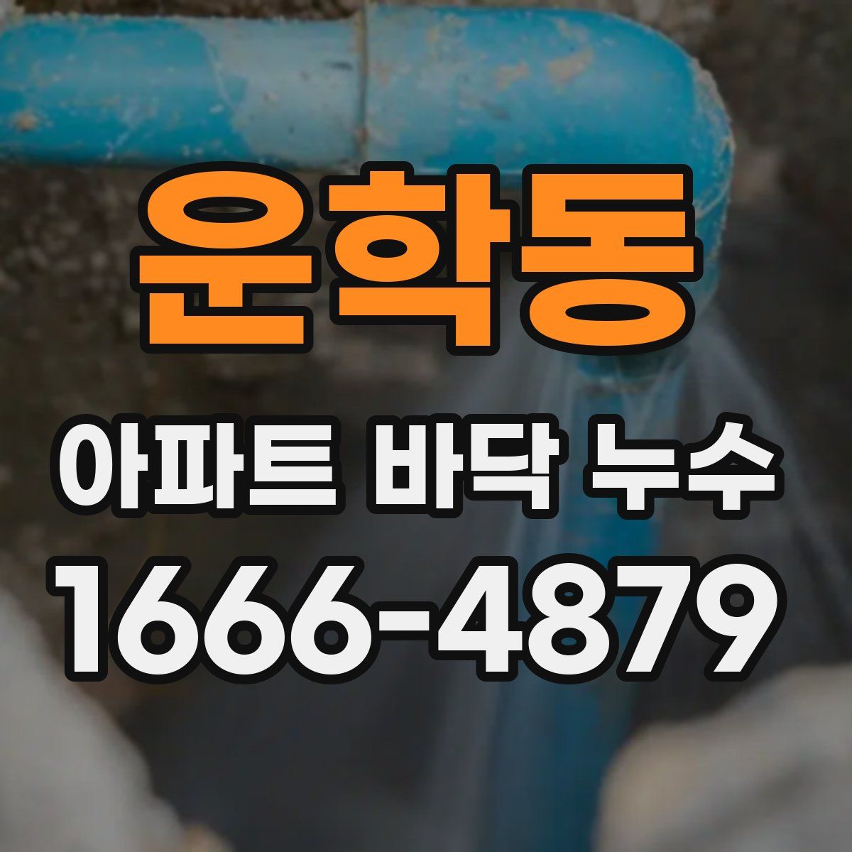 운학동 아파트 바닥 누수