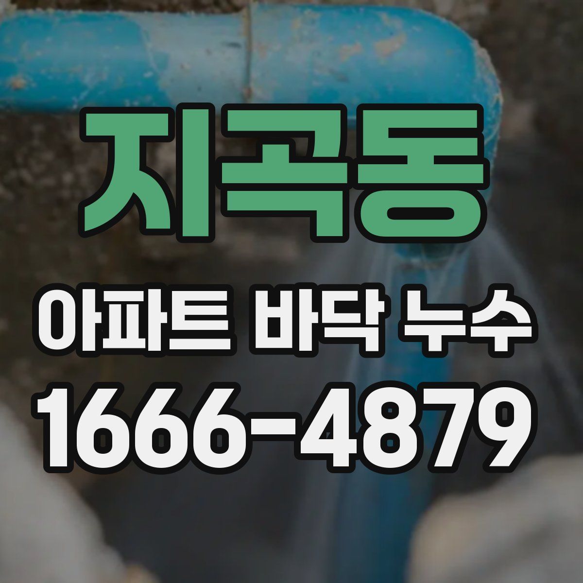 지곡동 아파트 바닥 누수