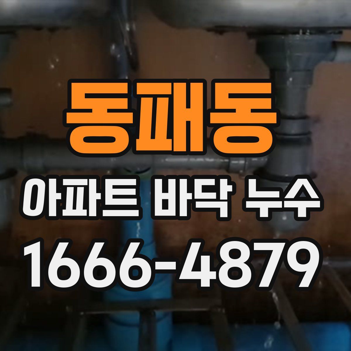 동패동 아파트 바닥 누수