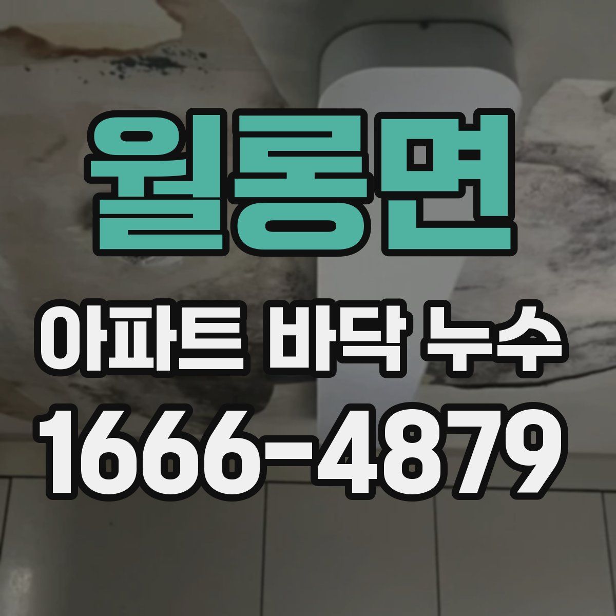 월롱면 아파트 바닥 누수