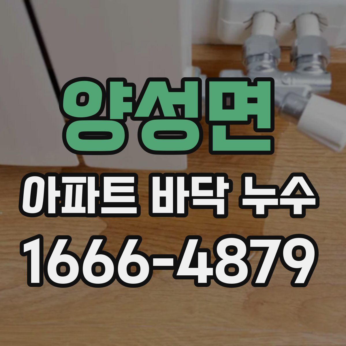 양성면 아파트 바닥 누수