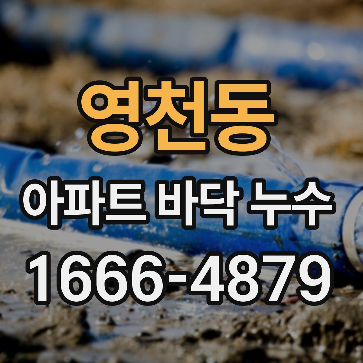 영천동 아파트 바닥 누수