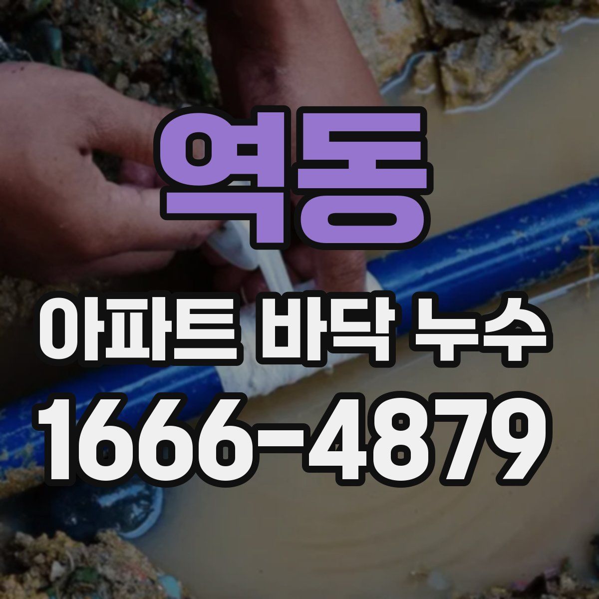 역동 아파트 바닥 누수