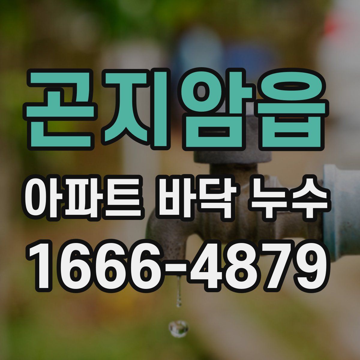 곤지암읍 아파트 바닥 누수