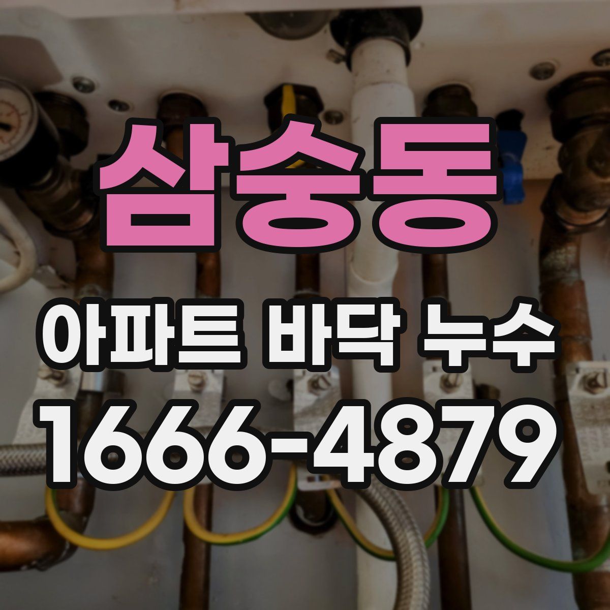 삼숭동 아파트 바닥 누수