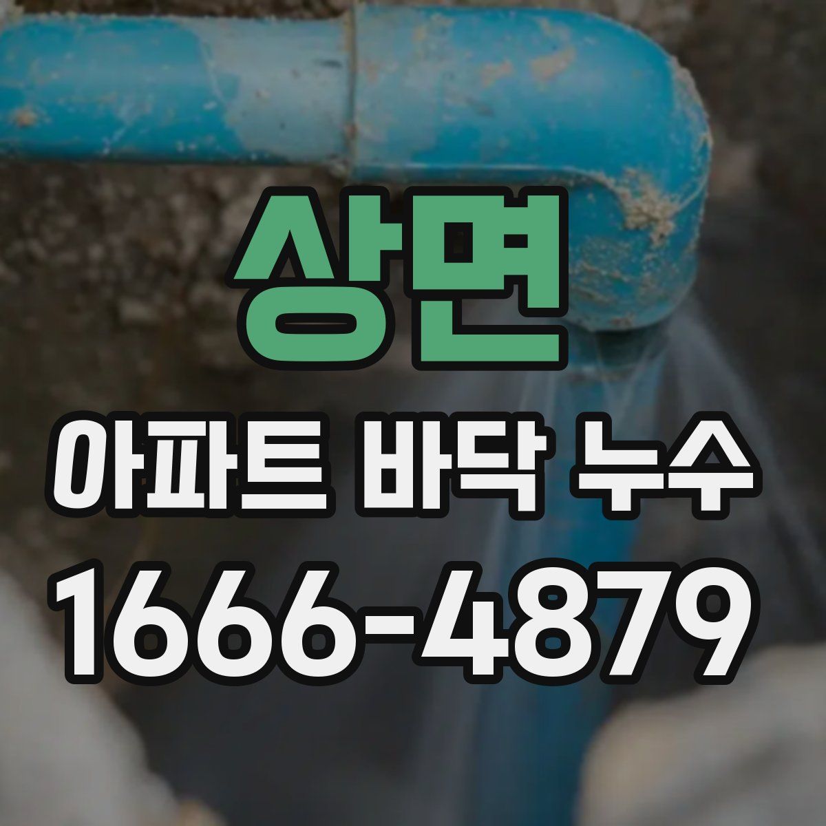상면 아파트 바닥 누수