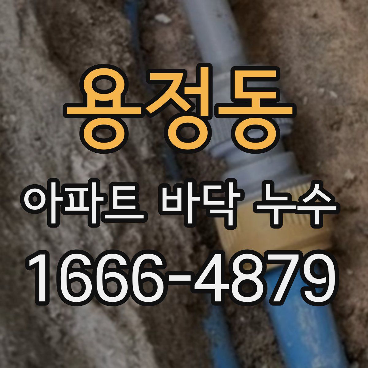 용정동 아파트 바닥 누수