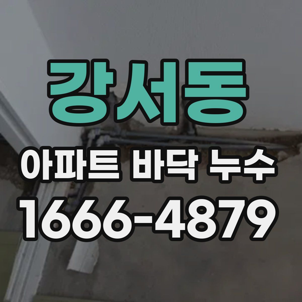 강서동 아파트 바닥 누수