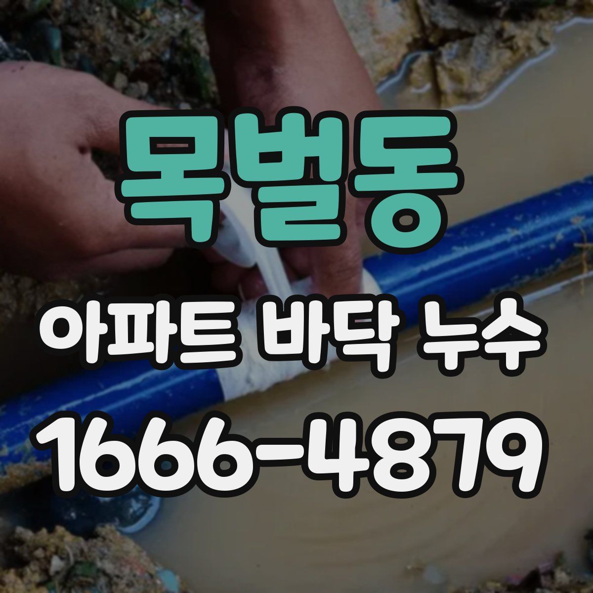 목벌동 아파트 바닥 누수