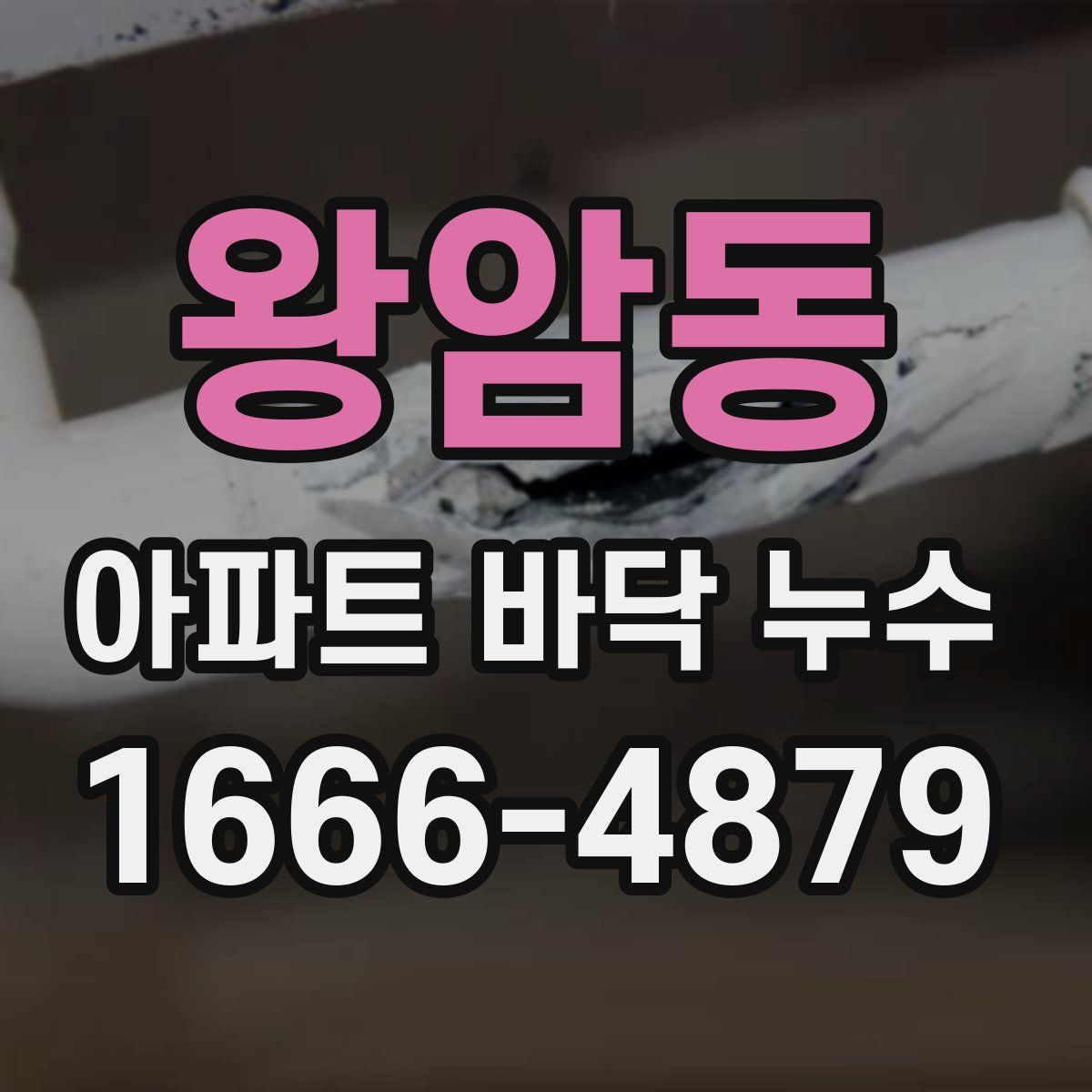 왕암동 아파트 바닥 누수