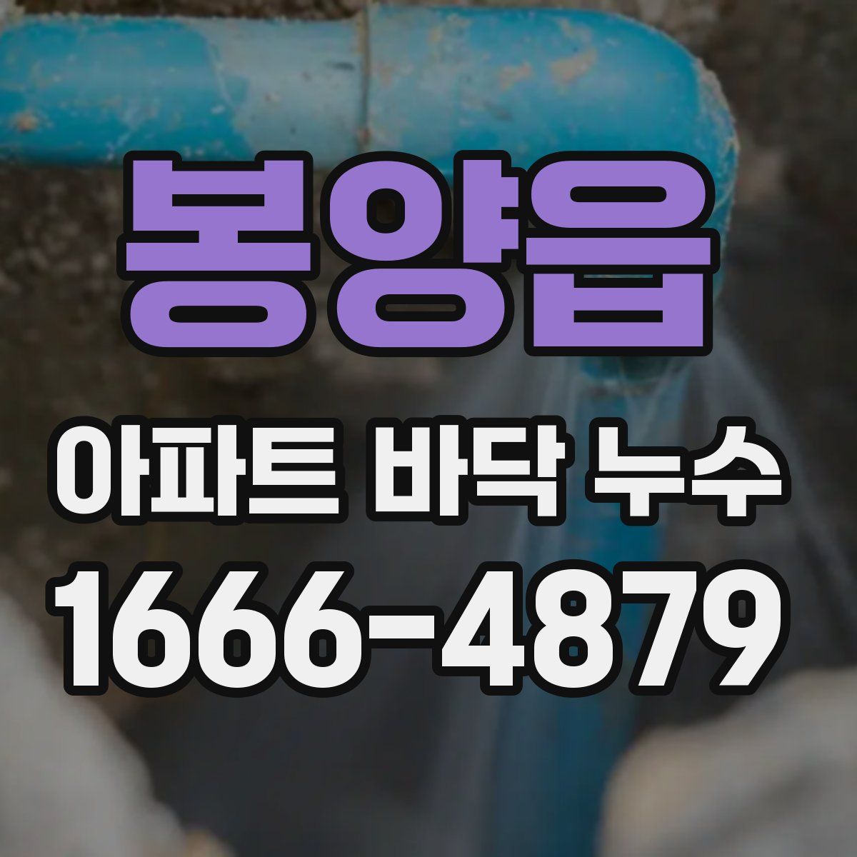 봉양읍 아파트 바닥 누수