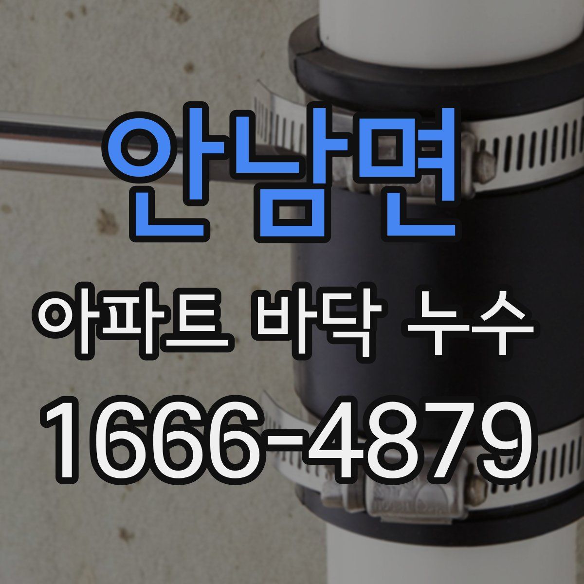 안남면 아파트 바닥 누수