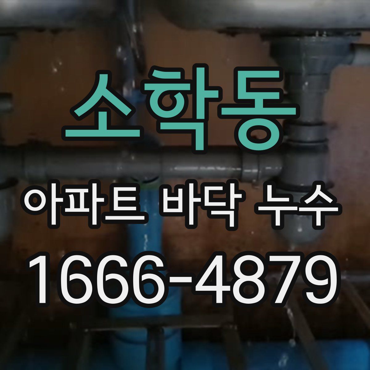 소학동 아파트 바닥 누수