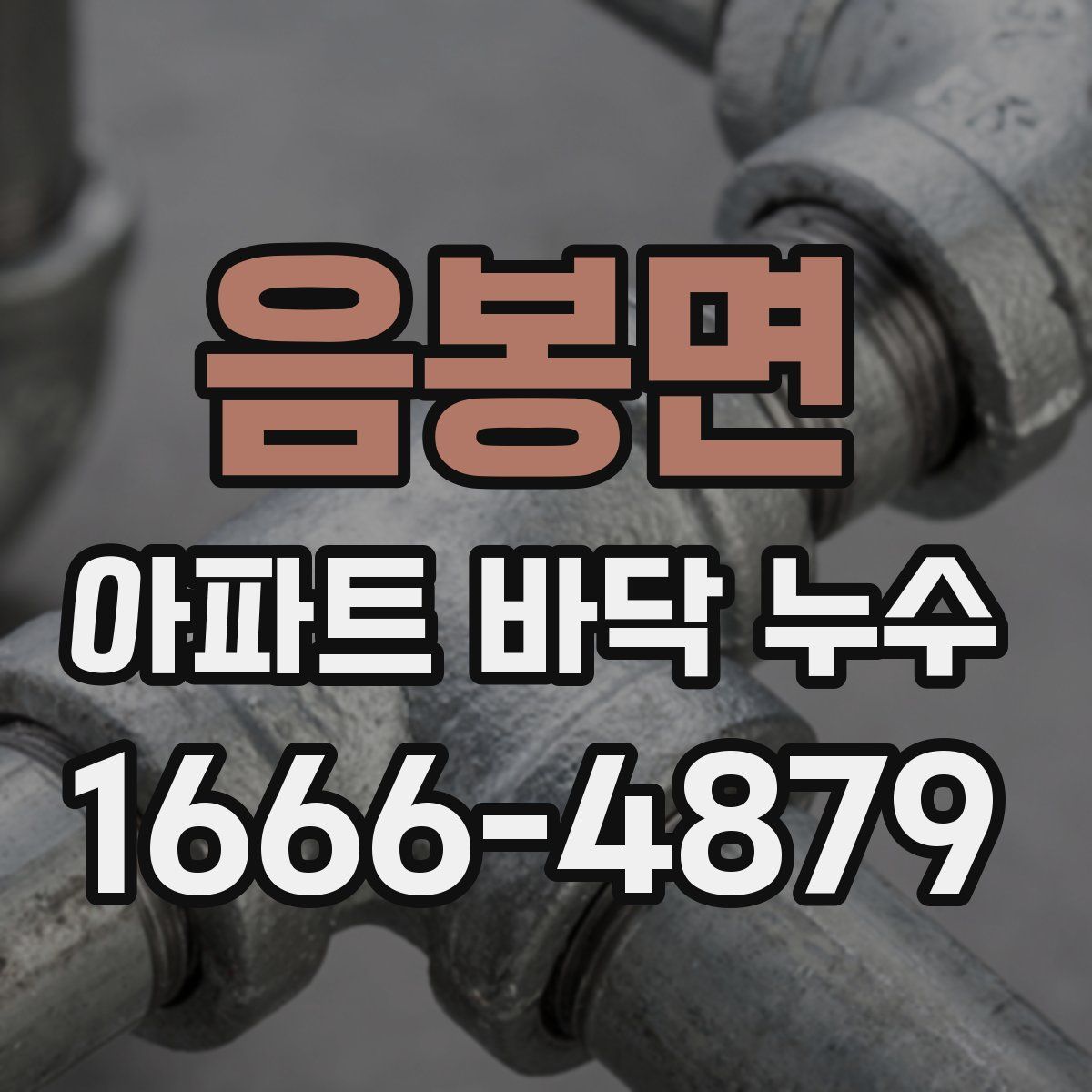 음봉면 아파트 바닥 누수