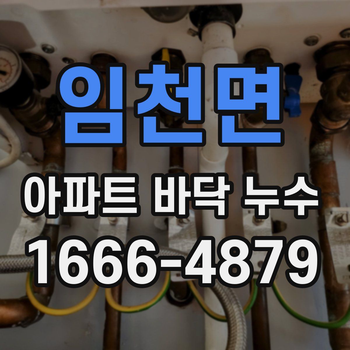 임천면 아파트 바닥 누수