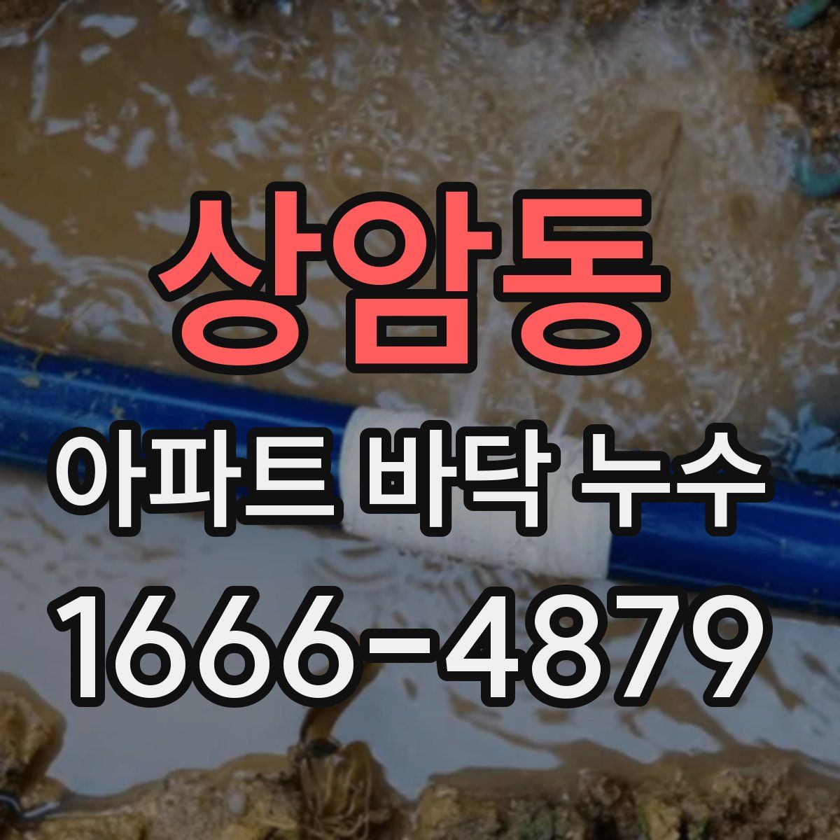 상암동 아파트 바닥 누수