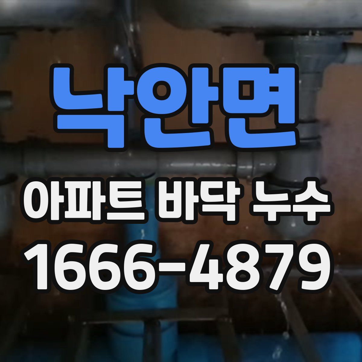 낙안면 아파트 바닥 누수