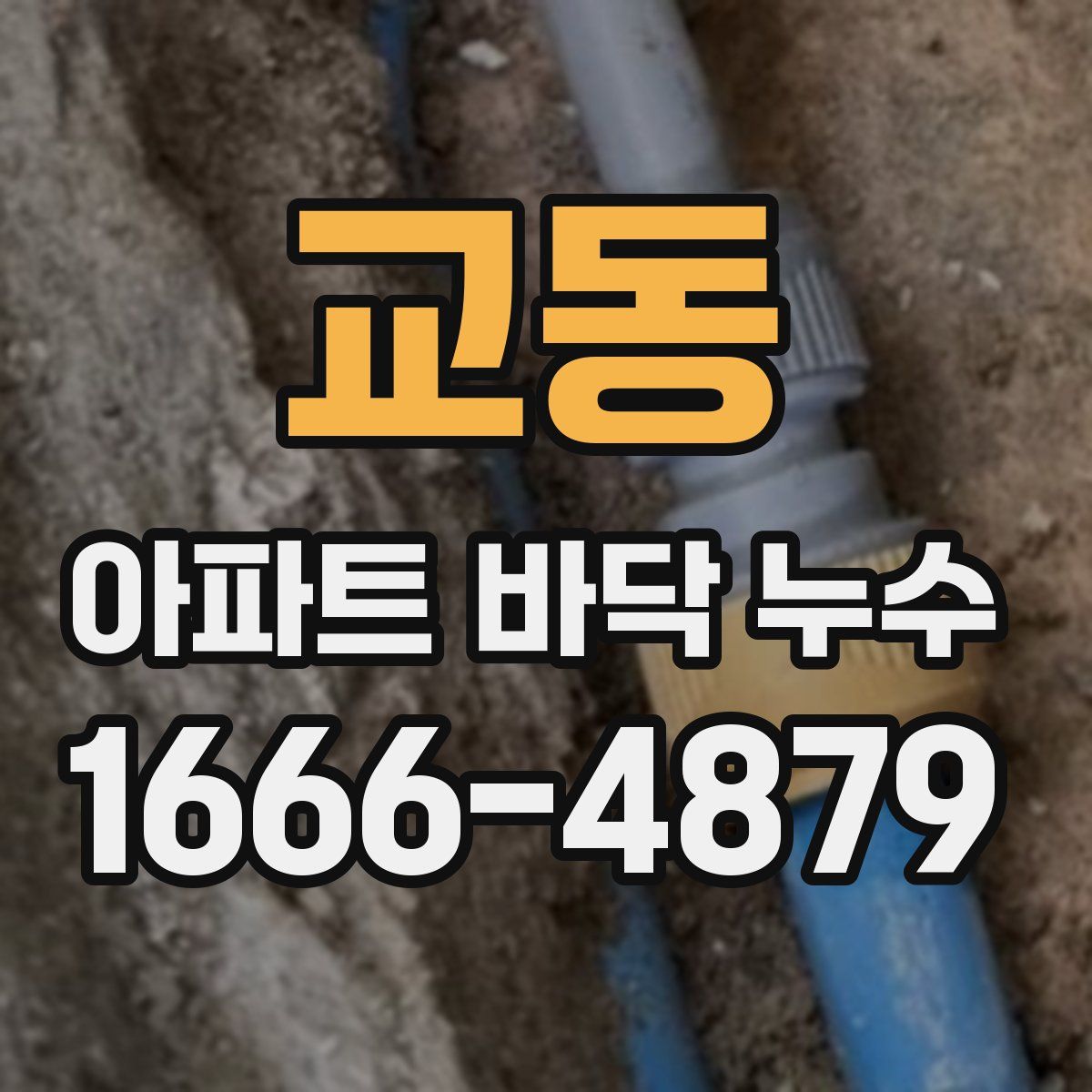 교동 아파트 바닥 누수