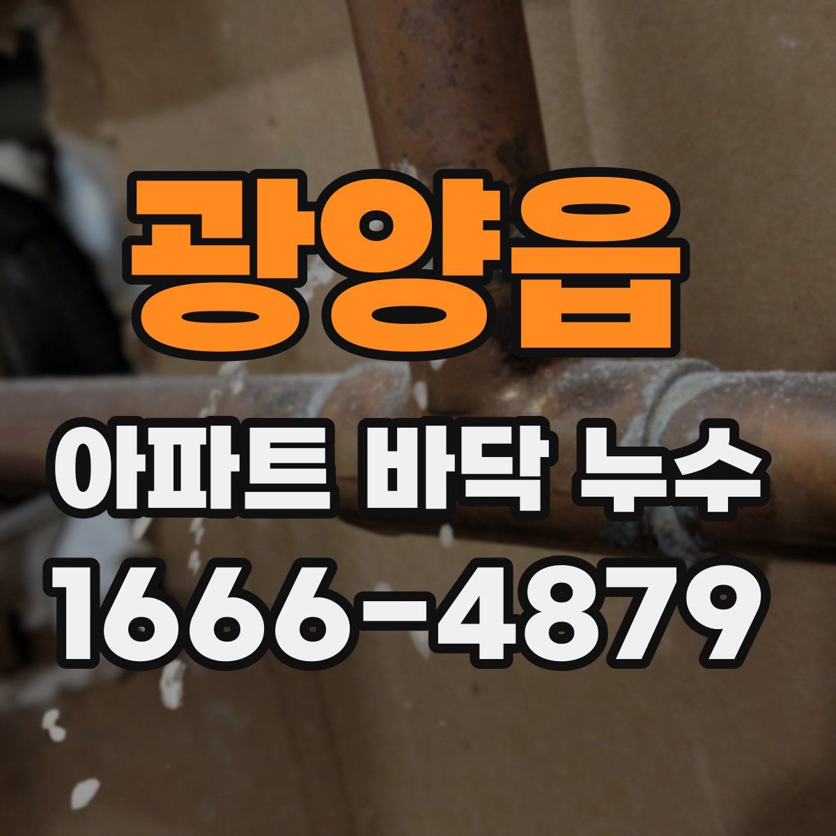 광양읍 아파트 바닥 누수