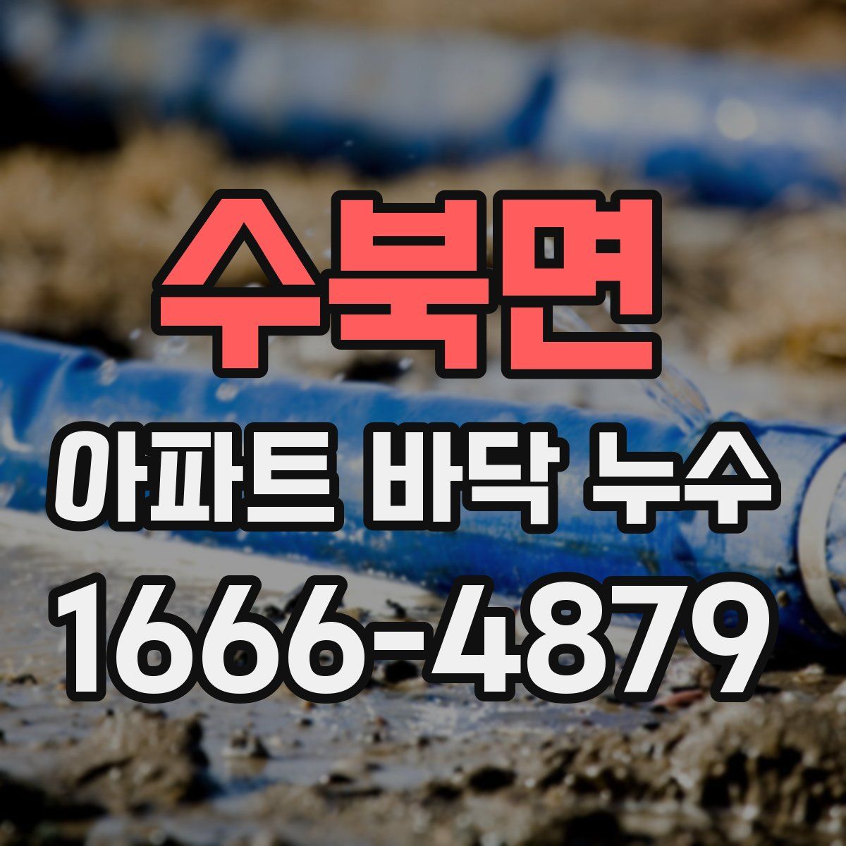 수북면 아파트 바닥 누수