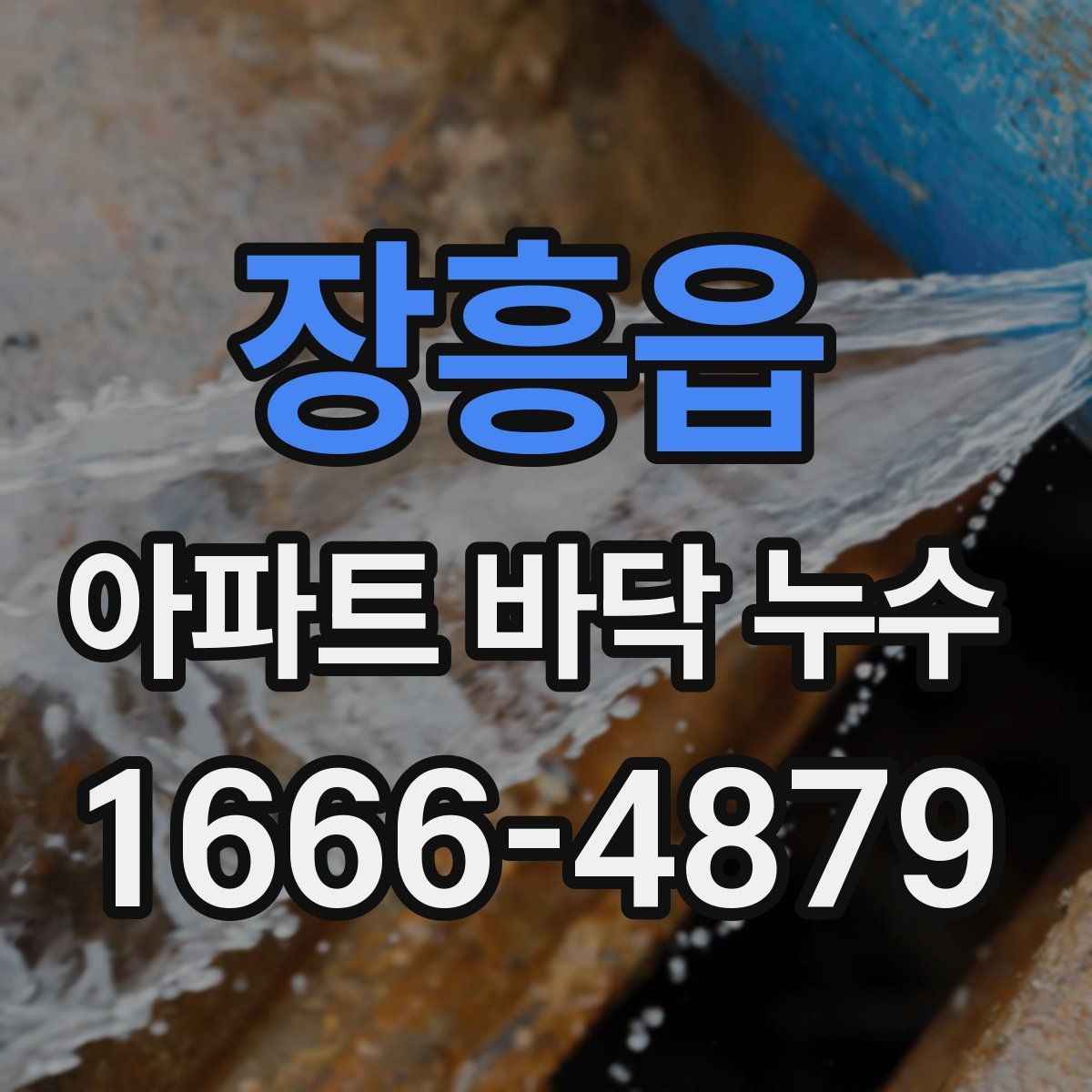 장흥읍 아파트 바닥 누수