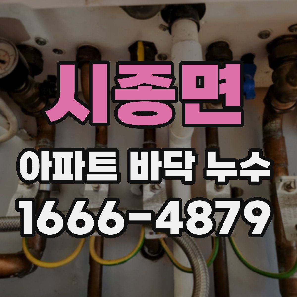 시종면 아파트 바닥 누수