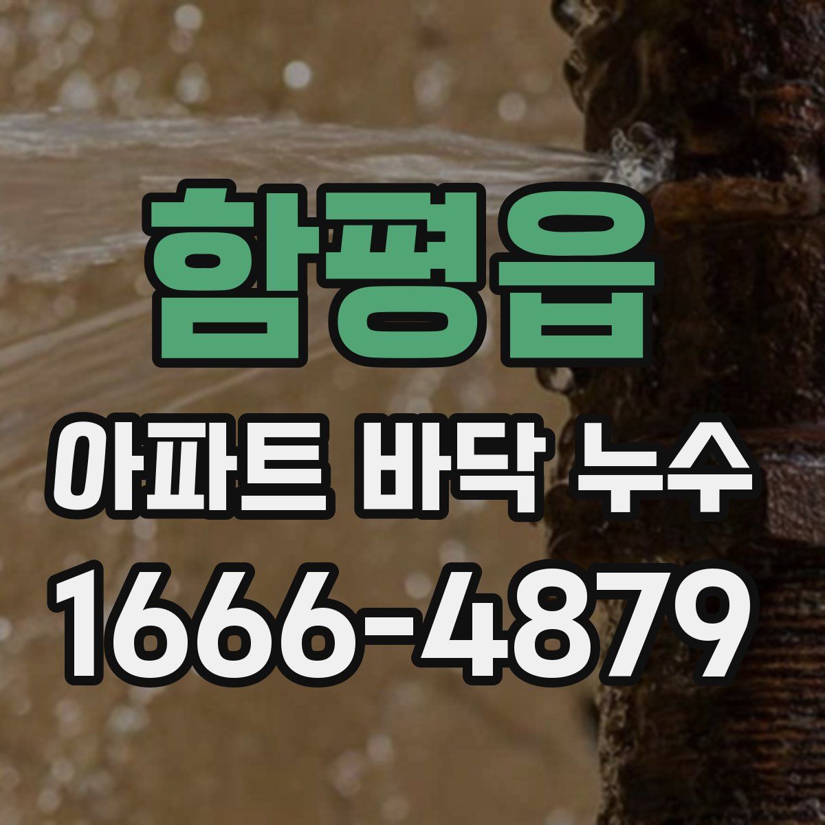 함평읍 아파트 바닥 누수
