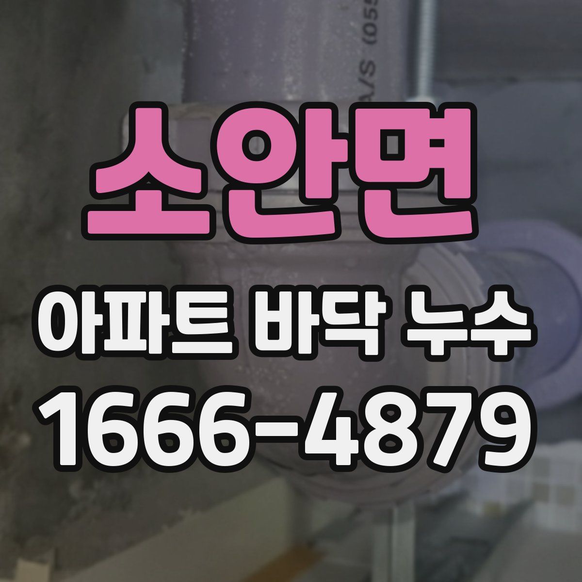 소안면 아파트 바닥 누수