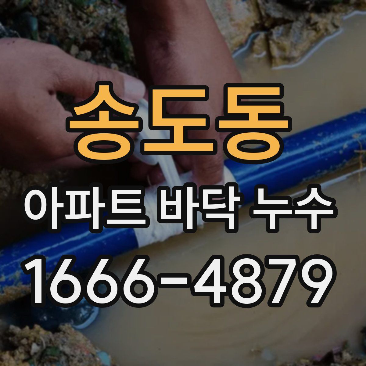 송도동 아파트 바닥 누수