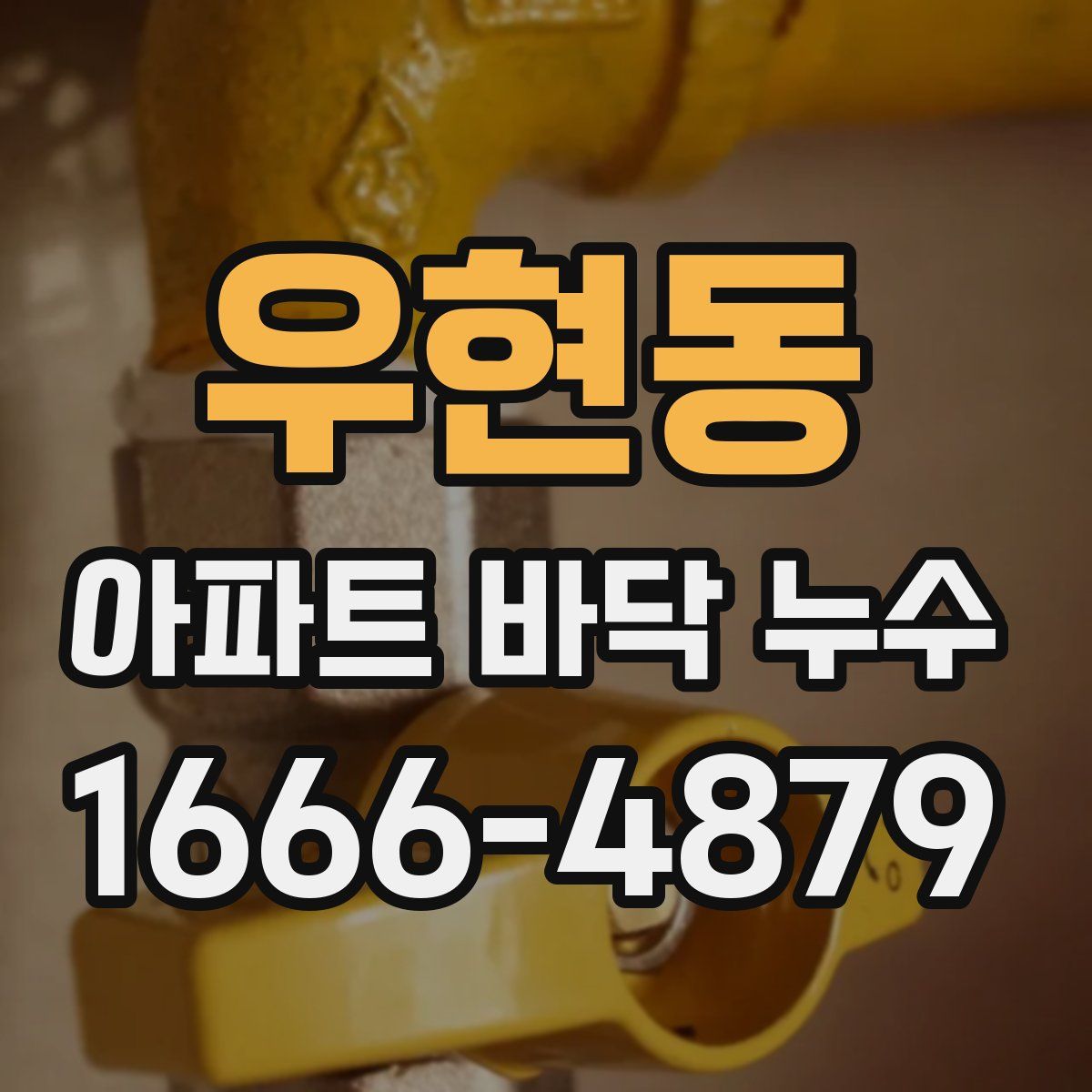 우현동 아파트 바닥 누수