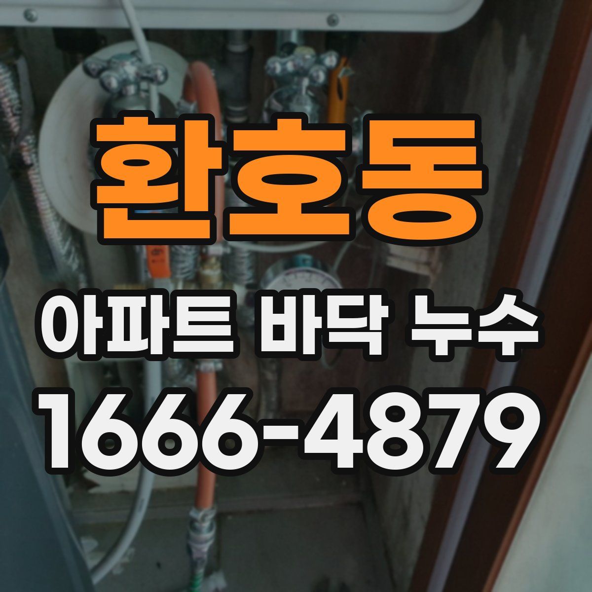 환호동 아파트 바닥 누수