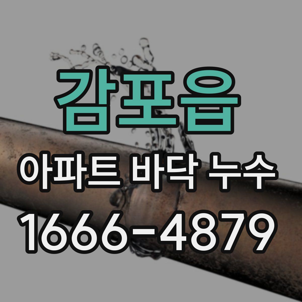 감포읍 아파트 바닥 누수