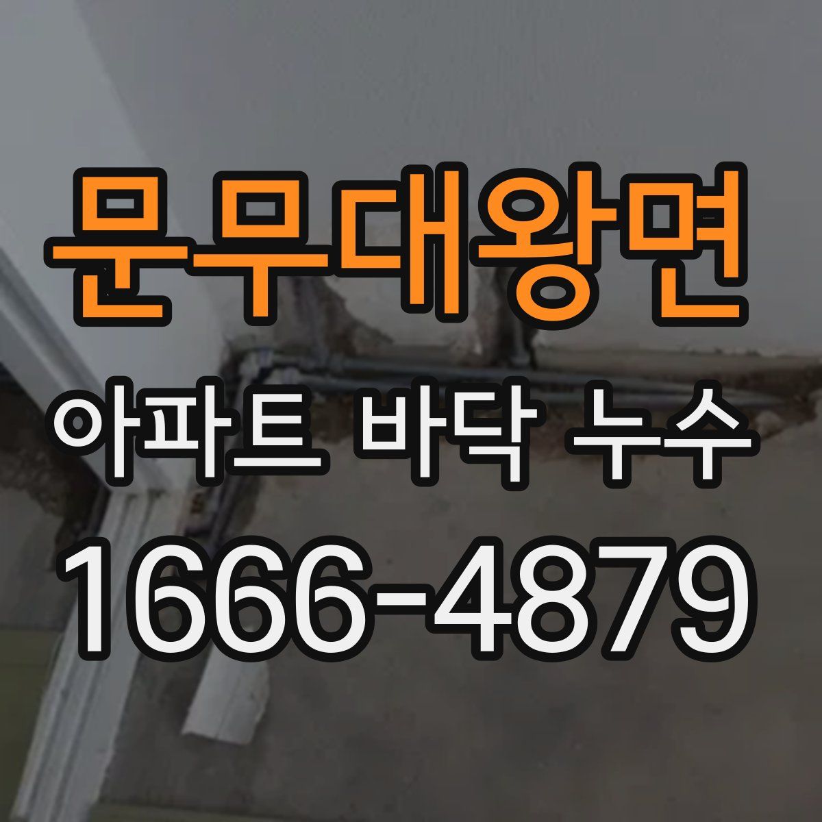 문무대왕면 아파트 바닥 누수