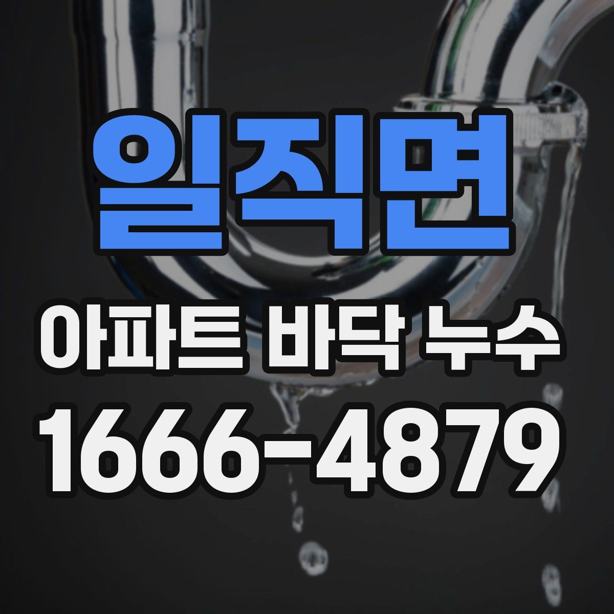 일직면 아파트 바닥 누수