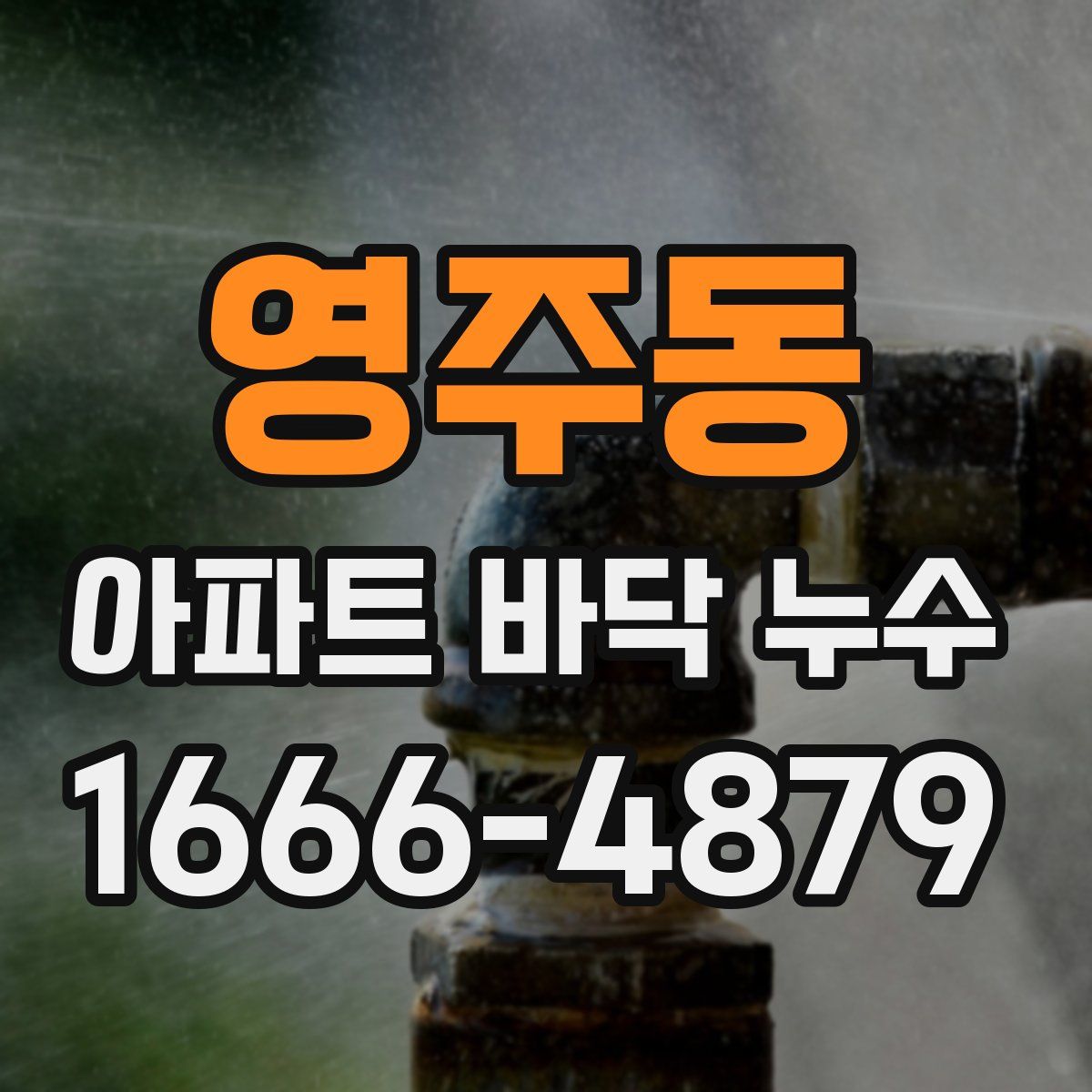 영주동 아파트 바닥 누수