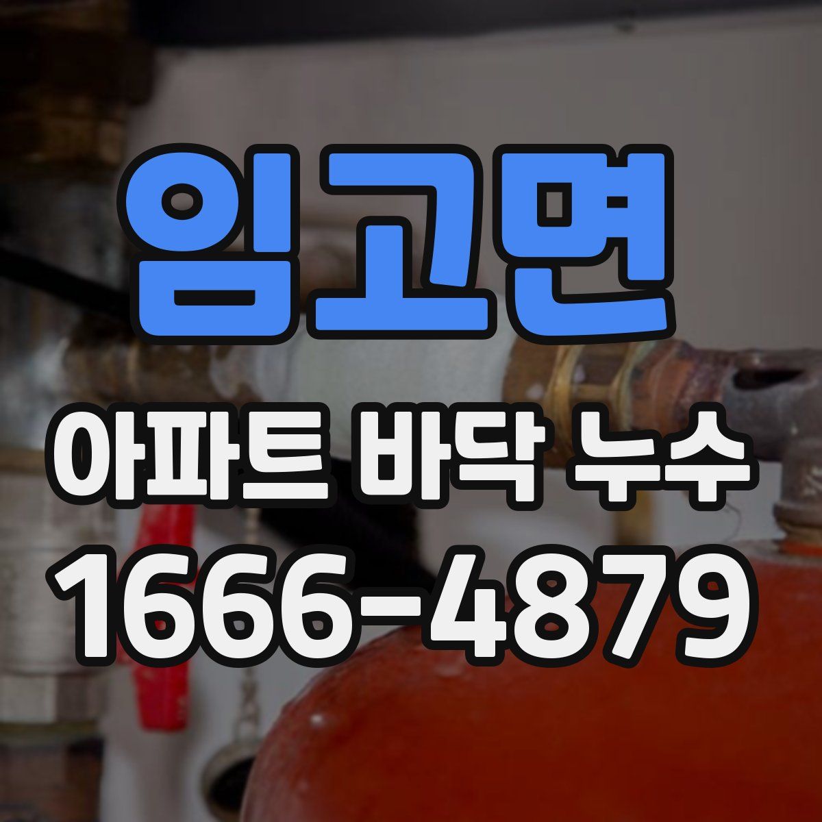 임고면 아파트 바닥 누수