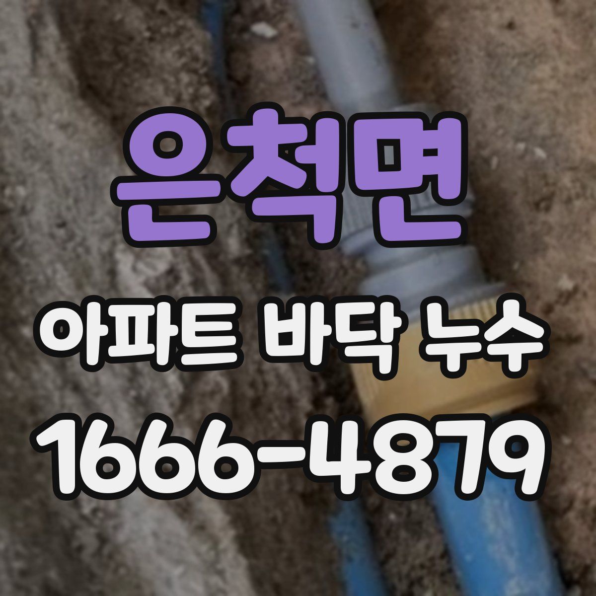 은척면 아파트 바닥 누수