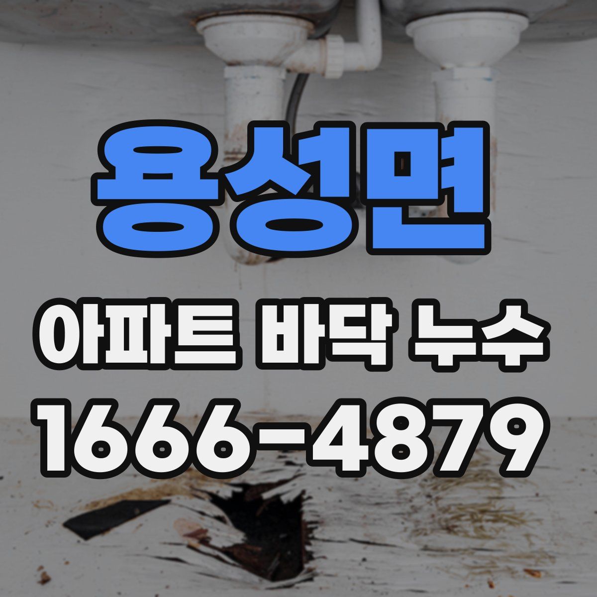 용성면 아파트 바닥 누수