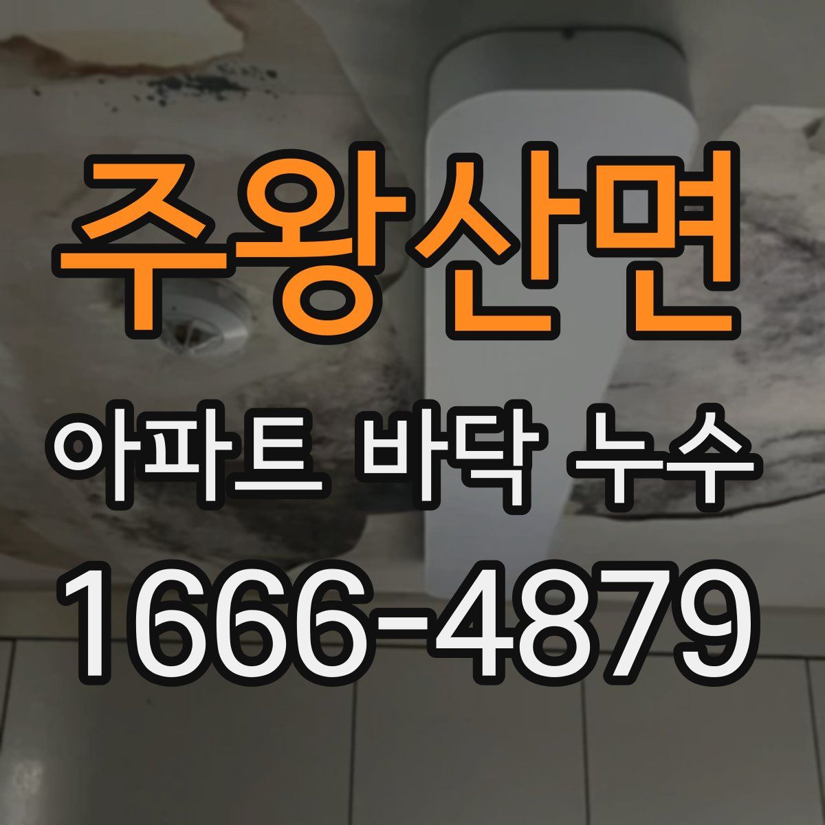 주왕산면 아파트 바닥 누수