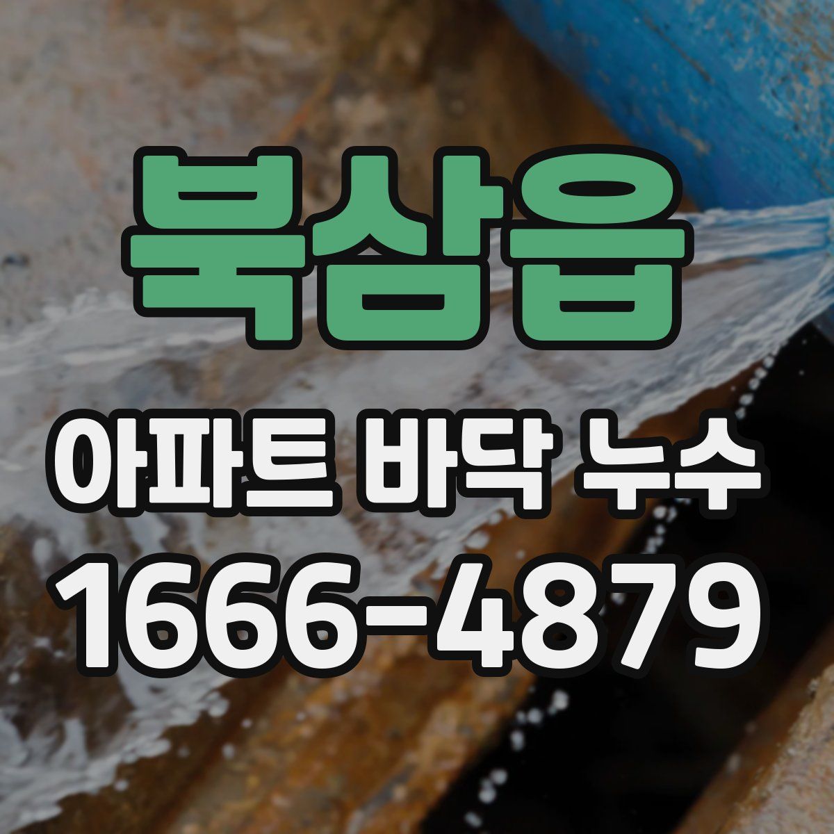 북삼읍 아파트 바닥 누수