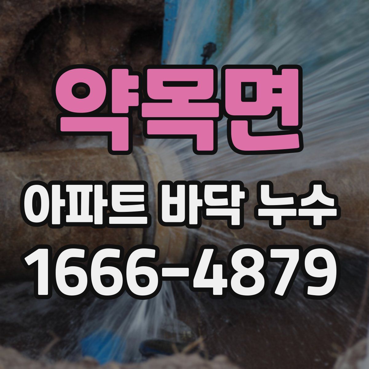 약목면 아파트 바닥 누수