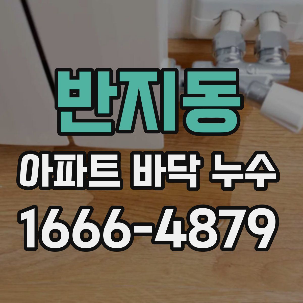 반지동 아파트 바닥 누수